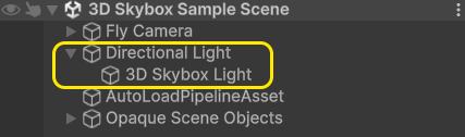 Directional Light Hierarchy