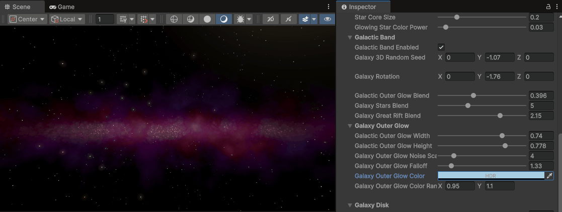 Galaxy Palette