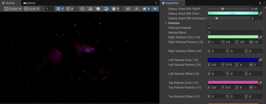 Nebula Hiding