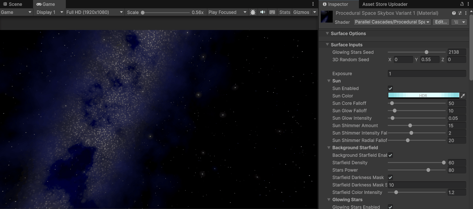 3D Random Seed Example